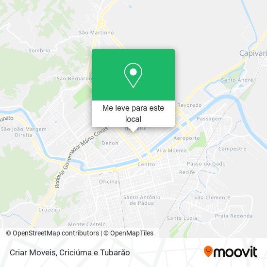 Criar Moveis mapa