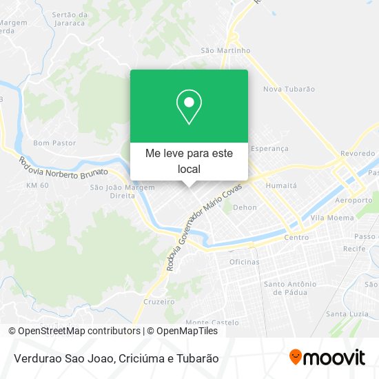 Verdurao Sao Joao mapa