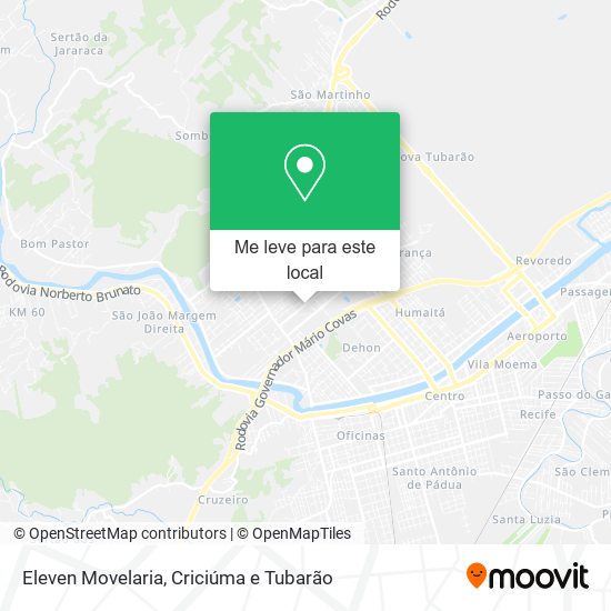 Eleven Movelaria mapa