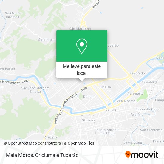 Maia Motos mapa