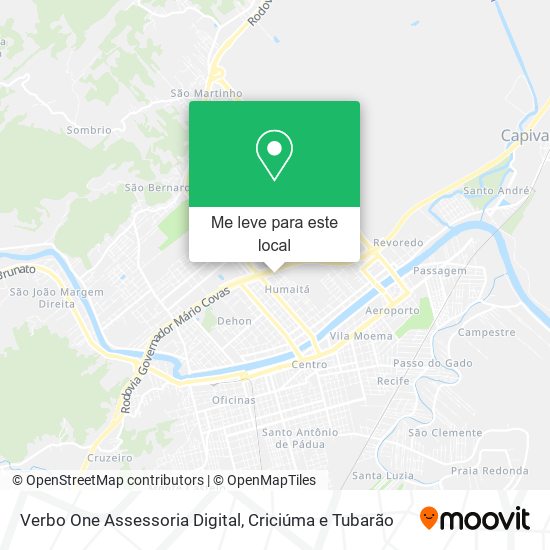 Verbo One Assessoria Digital mapa