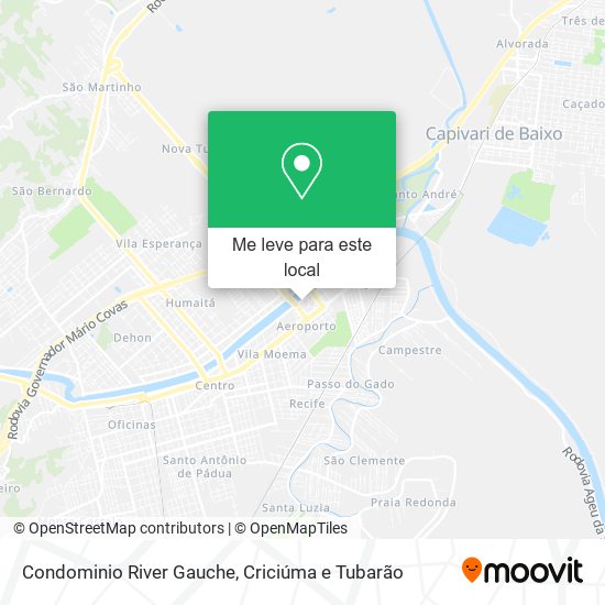 Condominio River Gauche mapa
