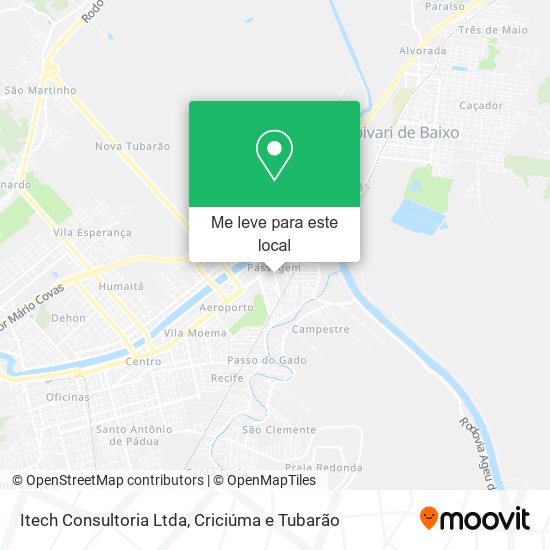 Itech Consultoria Ltda mapa