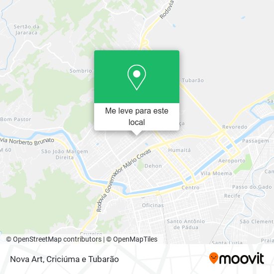 Nova Art mapa