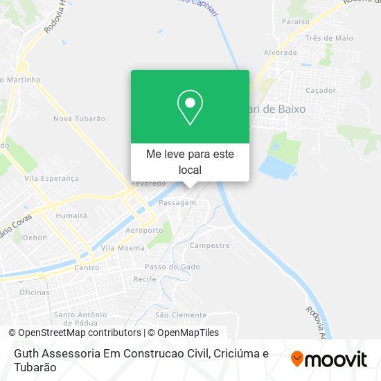 Guth Assessoria Em Construcao Civil mapa