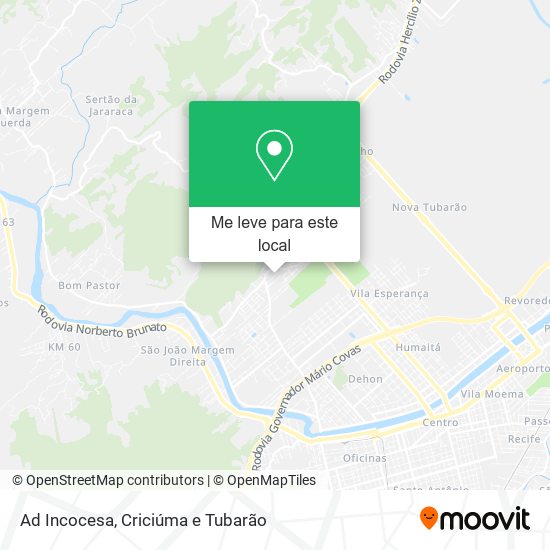 Ad Incocesa mapa