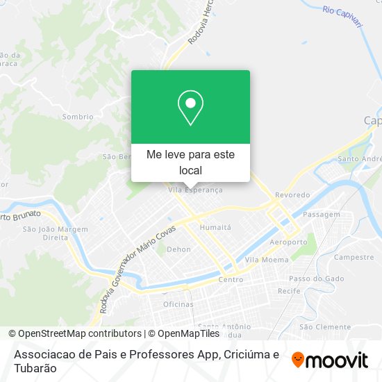 Associacao de Pais e Professores App mapa
