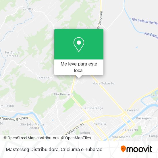 Masterseg Distribuidora mapa