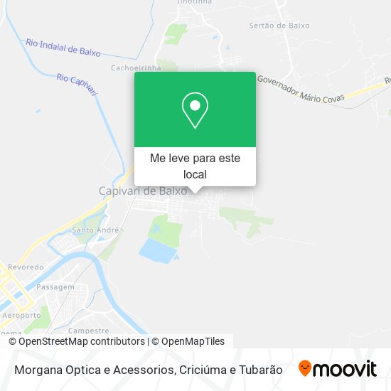 Morgana Optica e Acessorios mapa