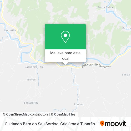 Cuidando Bem do Seu Sorriso mapa