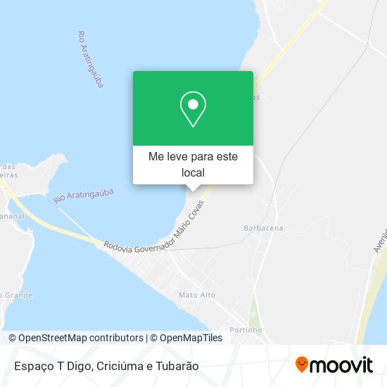 Espaço T Digo mapa
