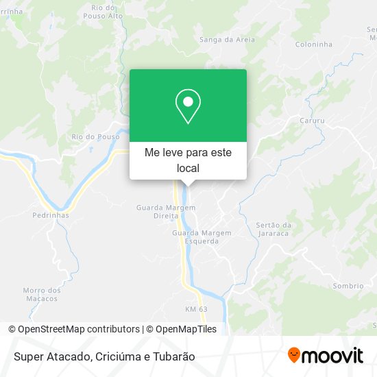 Super Atacado mapa