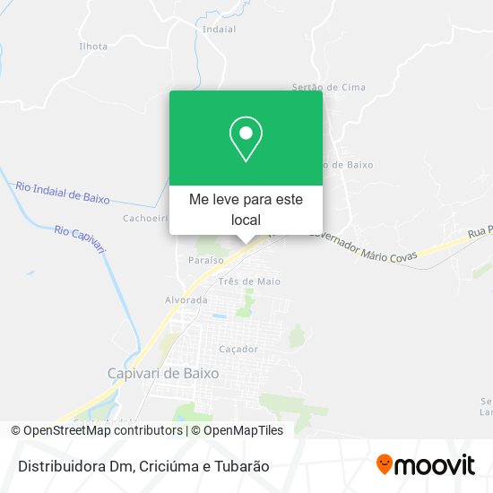 Distribuidora Dm mapa