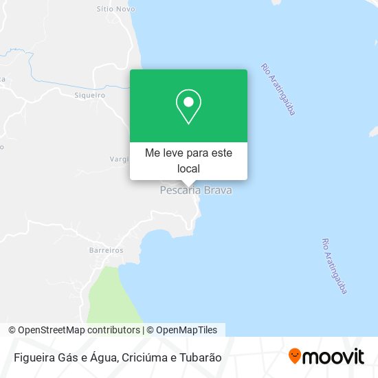 Figueira Gás e Água mapa