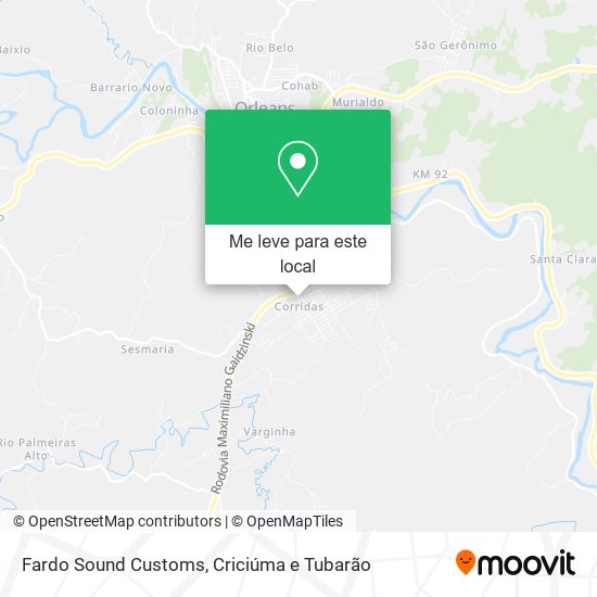 Fardo Sound Customs mapa
