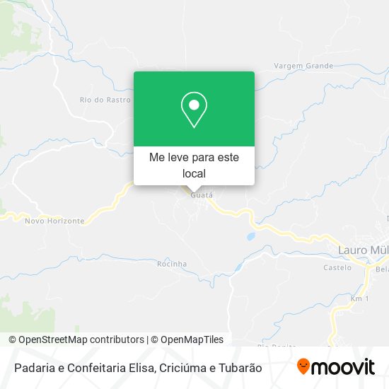 Padaria e Confeitaria Elisa mapa