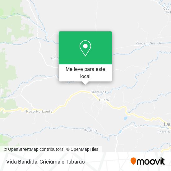 Vida Bandida mapa