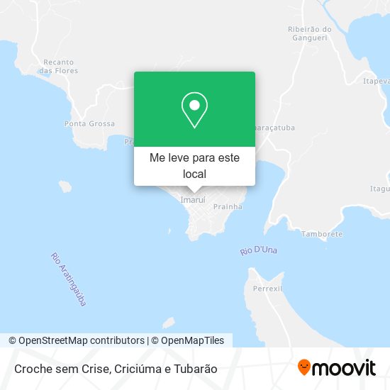 Croche sem Crise mapa