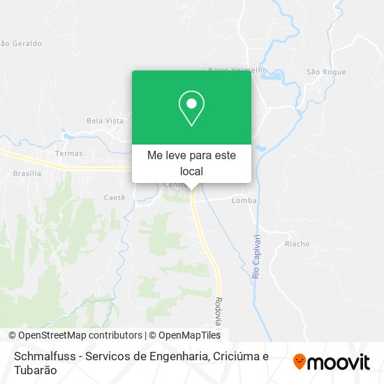 Schmalfuss - Servicos de Engenharia mapa