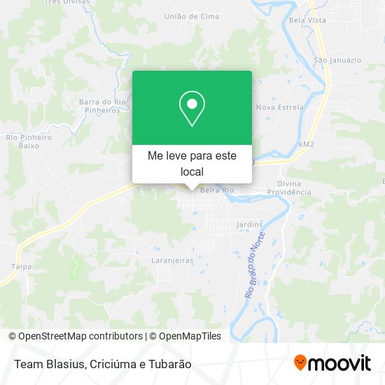 Team Blasius mapa