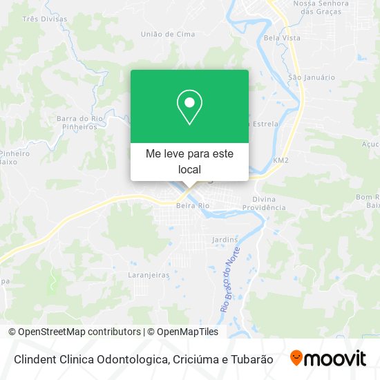 Clindent Clinica Odontologica mapa