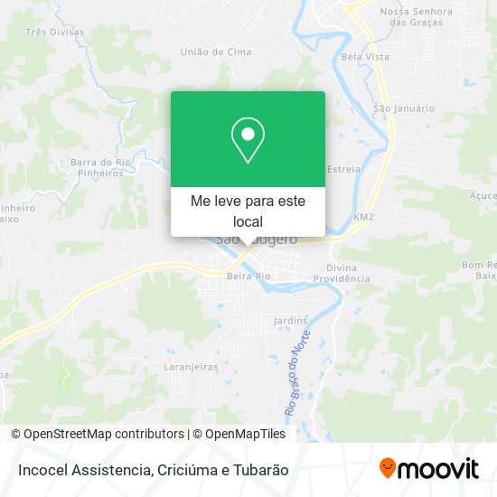 Incocel Assistencia mapa
