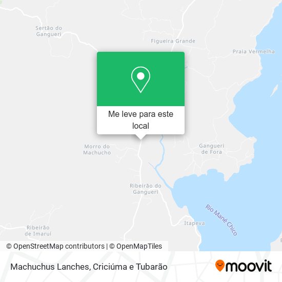 Machuchus Lanches mapa