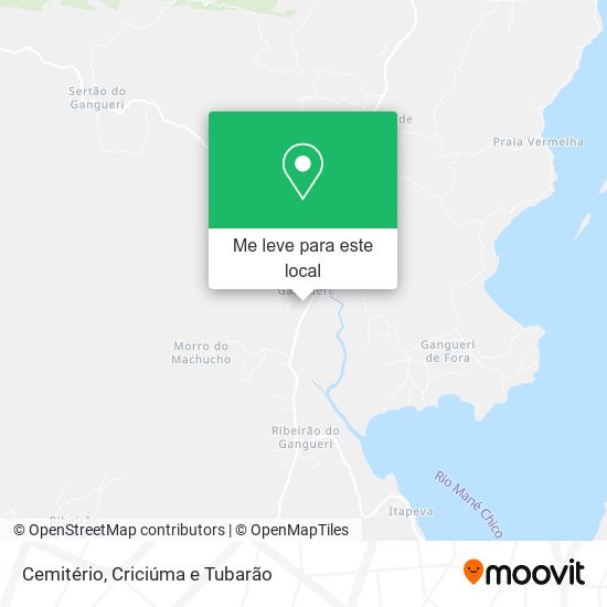 Cemitério mapa