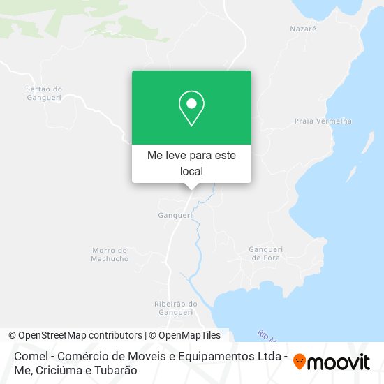 Comel - Comércio de Moveis e Equipamentos Ltda - Me mapa