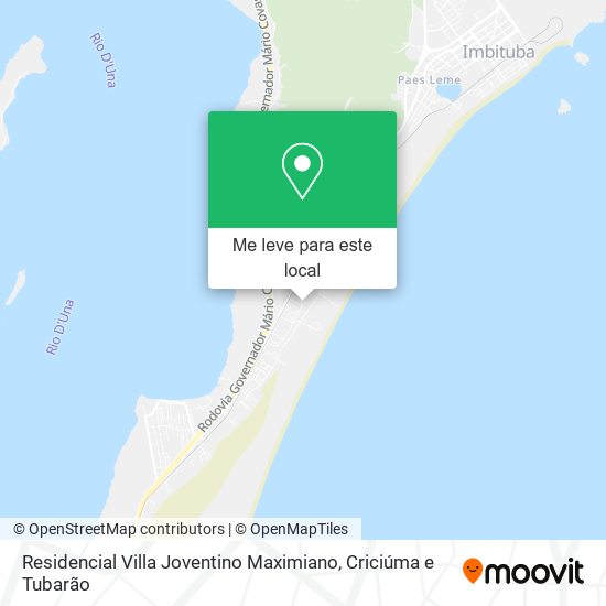 Residencial Villa Joventino Maximiano mapa
