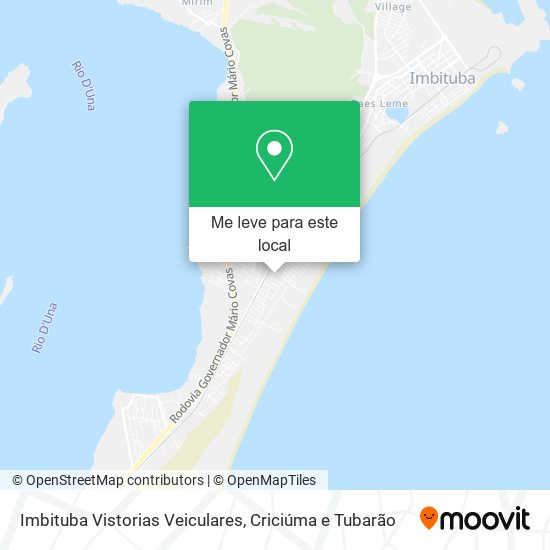 Imbituba Vistorias Veiculares mapa