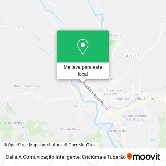 Della.A Comunicação Inteligente mapa