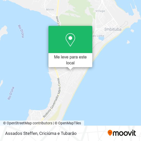 Assados Steffen mapa