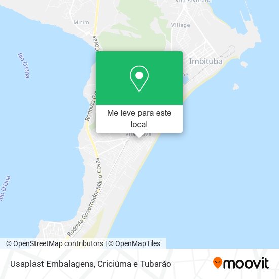 Usaplast Embalagens mapa
