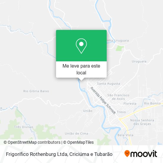 Frigorífico Rothenburg Ltda mapa