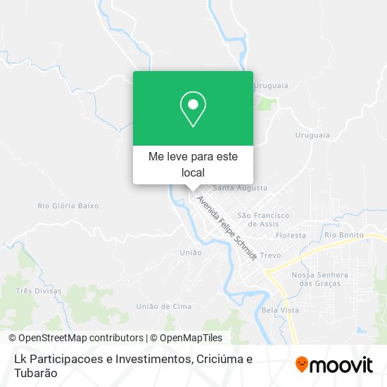 Lk Participacoes e Investimentos mapa