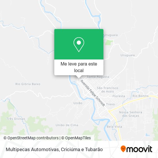 Multipecas Automotivas mapa