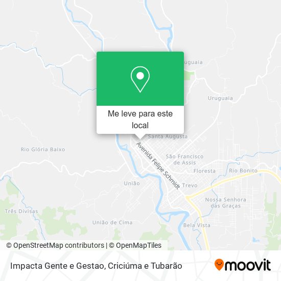 Impacta Gente e Gestao mapa