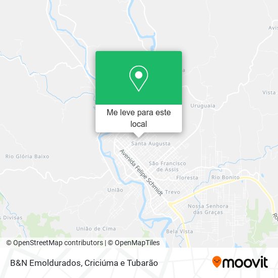B&N Emoldurados mapa