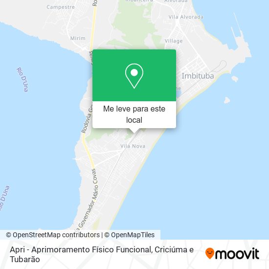 Apri - Aprimoramento Físico Funcional mapa