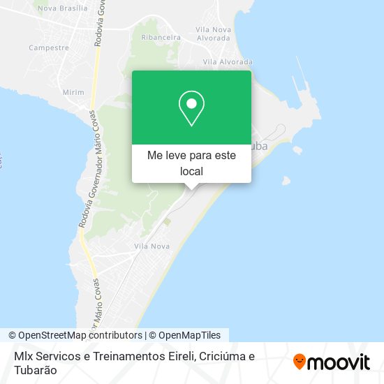 Mlx Servicos e Treinamentos Eireli mapa