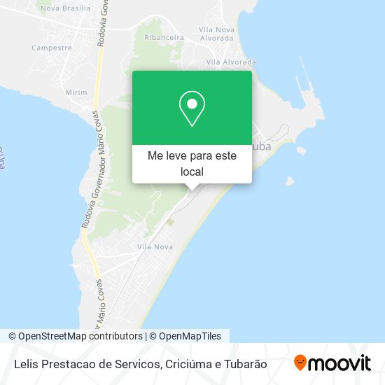 Lelis Prestacao de Servicos mapa