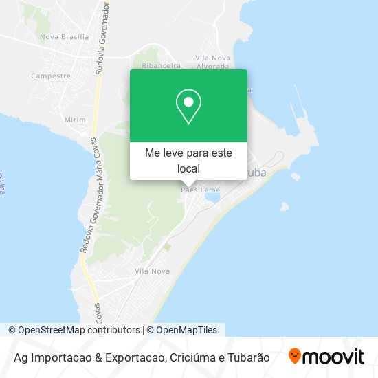 Ag Importacao & Exportacao mapa