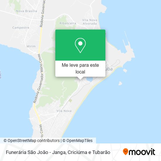 Funerária São João - Janga mapa