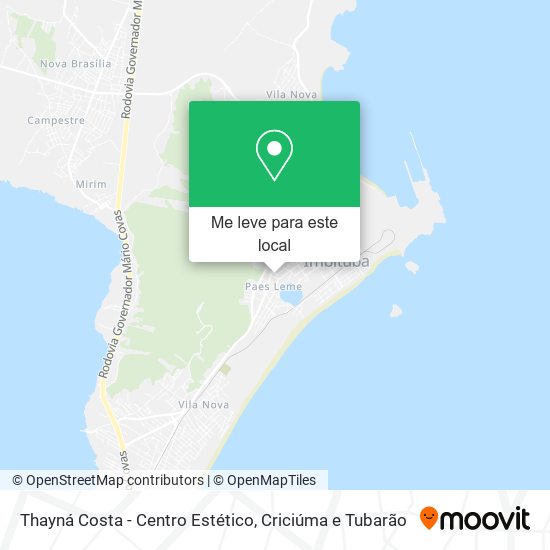Thayná Costa - Centro Estético mapa