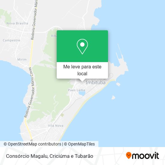 Consórcio Magalu mapa