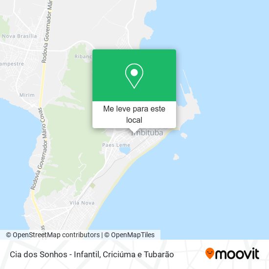 Cia dos Sonhos - Infantil mapa