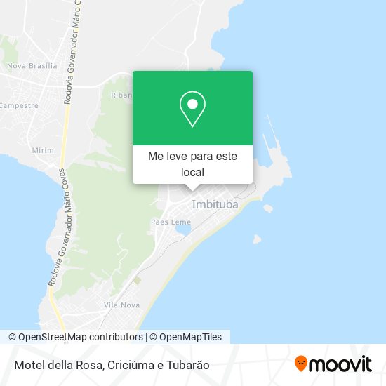 Motel della Rosa mapa
