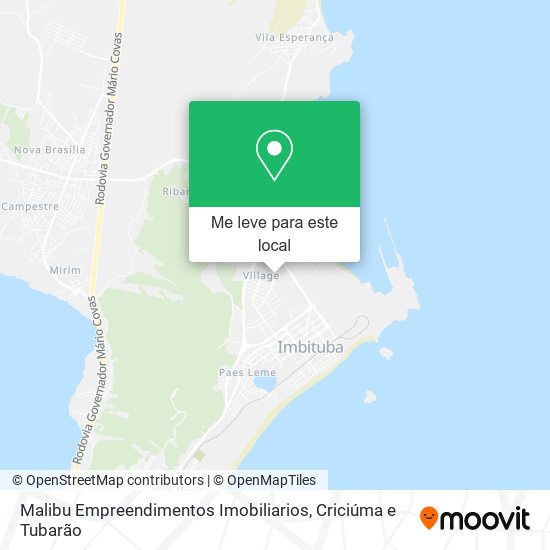 Malibu Empreendimentos Imobiliarios mapa