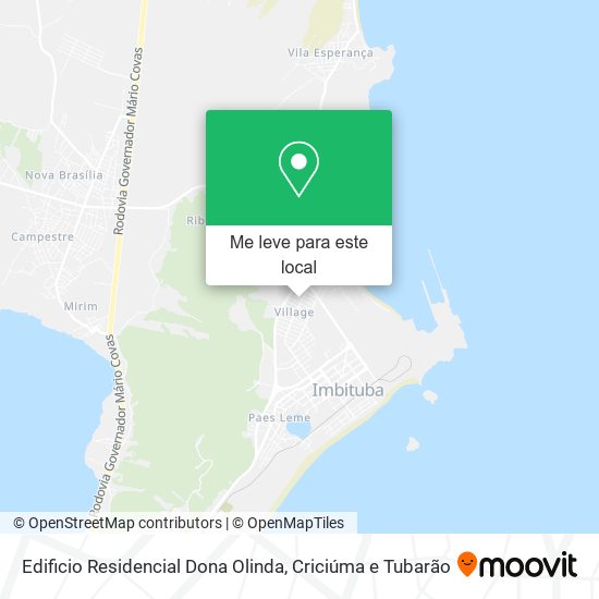 Edificio Residencial Dona Olinda mapa